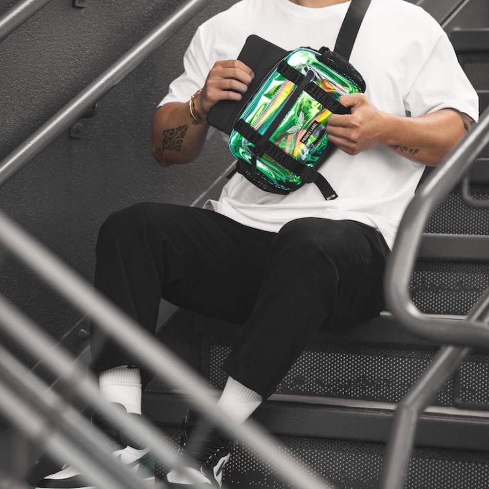 Private Label Sling Bag - neon reflective